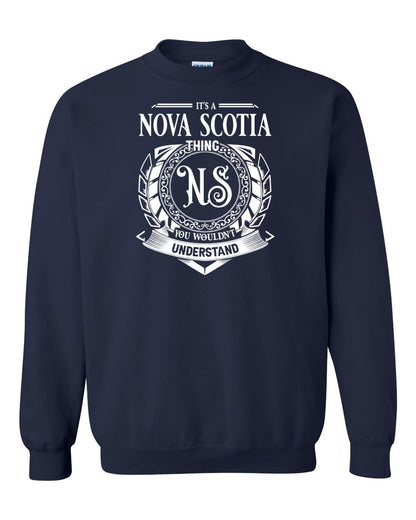 It's  A Nova Scotia Thing Full crew-neck