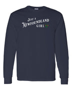 Just a NFLD Girl Tartan Long Sleeve - Unisex