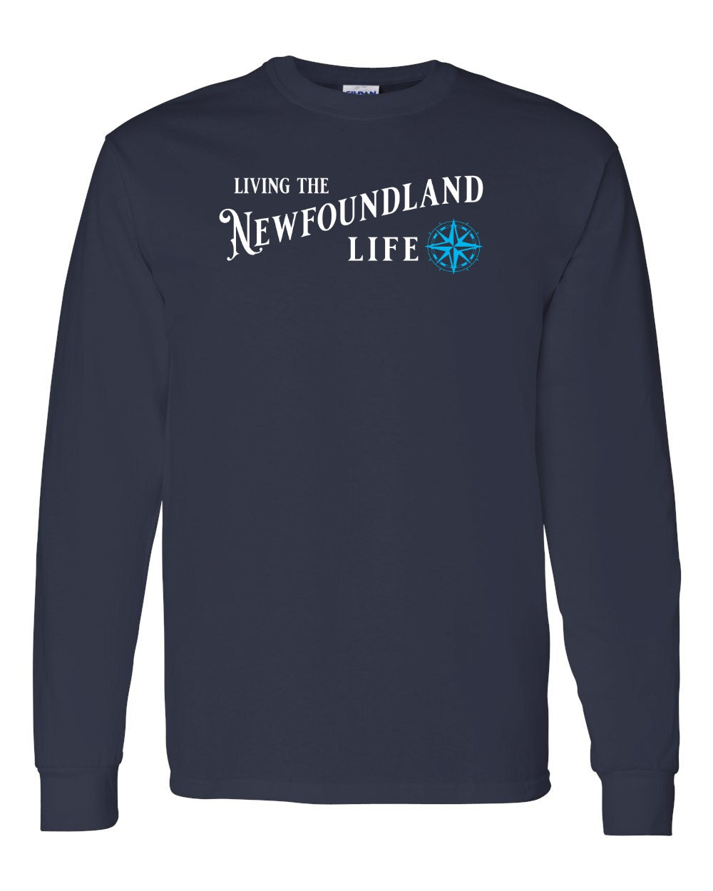 Living the NFLD Life blue Long Sleeve - Unisex