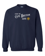 Living the CB Life yellow Crewneck Sweatshirt - Unisex