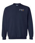 Living the CB Life yellow Left Chest Crewneck Sweatshirt - Unisex