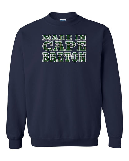 Made In Cape Breton Tartan Full Crewneck Sweatshirt