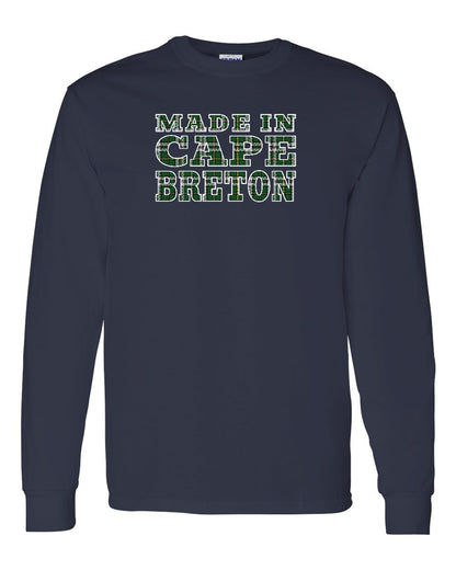 Made In Cape Breton Tartan Full Long Sleeve Tee