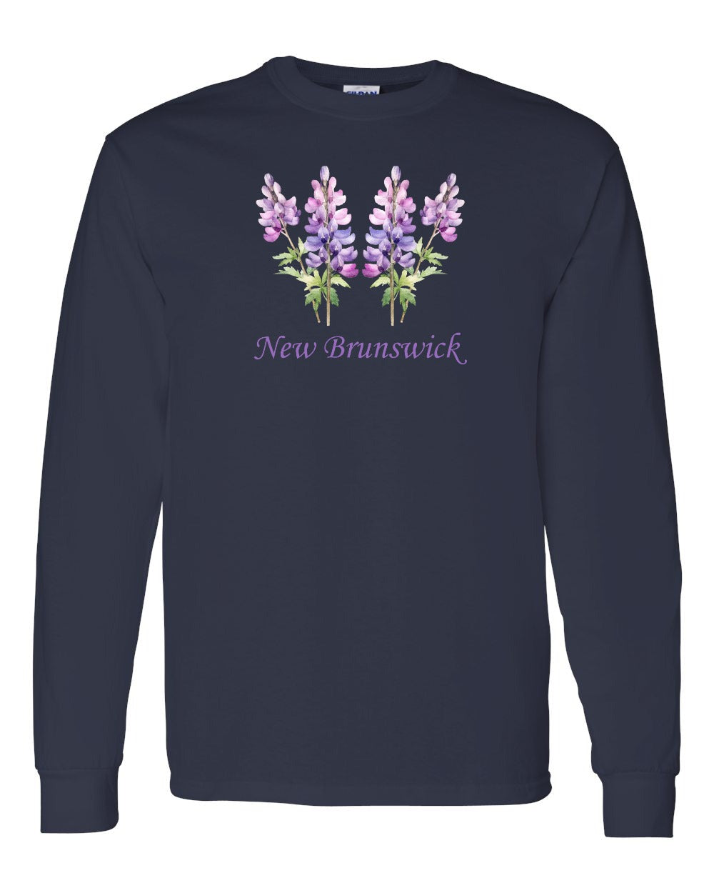 New Brunswick Lupins Full Long Sleeve Tee