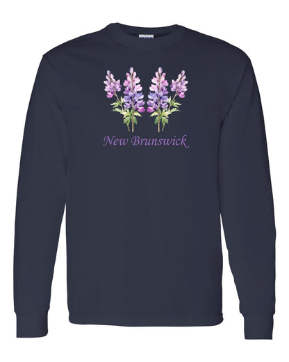 New Brunswick Lupins Full Long Sleeve Tee