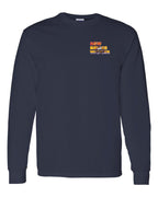 New Bruns Wicker Left Chest and Back Long Sleeve Tee - Unisex