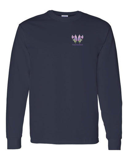 Newfoundland Lupins Left Chest Long Sleeve