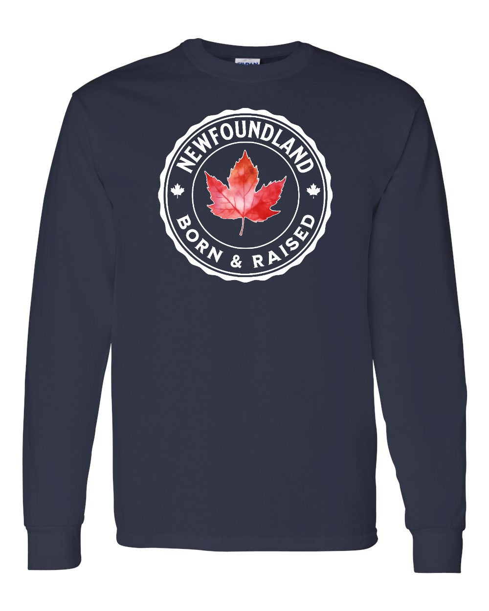 Born and Raised NFLD Long Sleeve - Gildan Canada (sewn Internationally) - Unisex