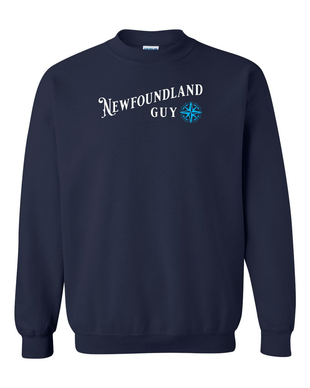NFLD Guy Blue Crewneck Sweatshirt - Unisex