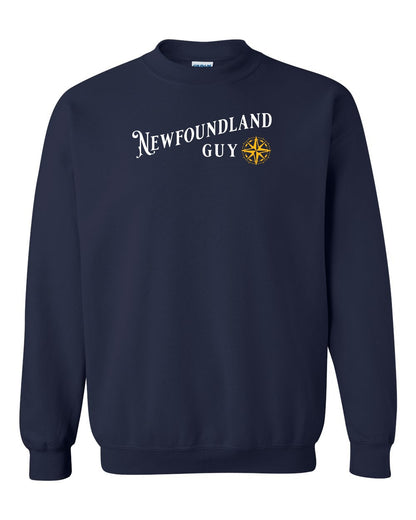 Newfoundland Guy yellow Full Crewneck Sweatshirt