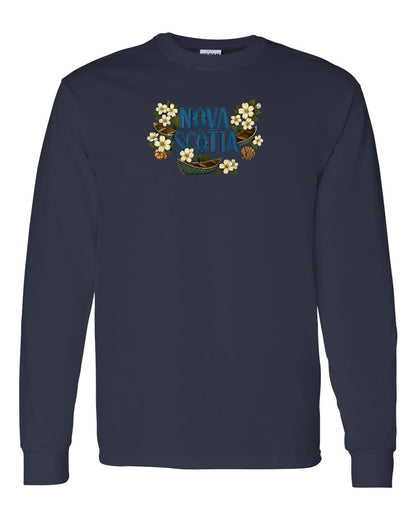 Nova Scotia Flowers Full Long Sleeve Tee