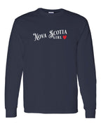 NS Girl Red Heart Long Sleeve Tee - Unisex