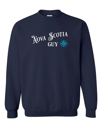 Nova Scotia Guy blue Full crew-neck