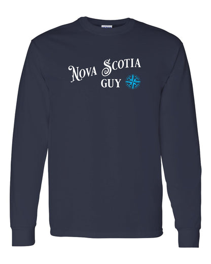 Nova Scotia Guy blue Full Long Sleeve Tee