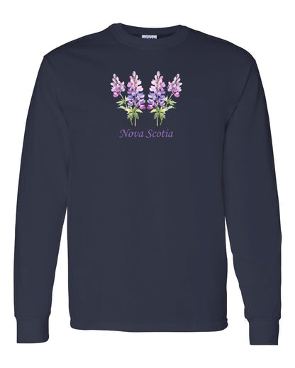 Nova Scotia Lupins Full Long Sleeve Tee