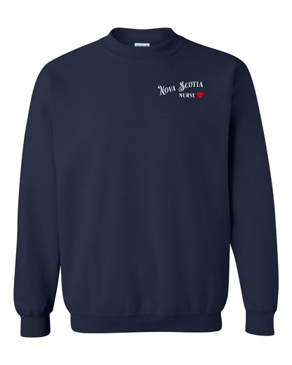 Nova Scotia Nurse Left Chest crew-neck