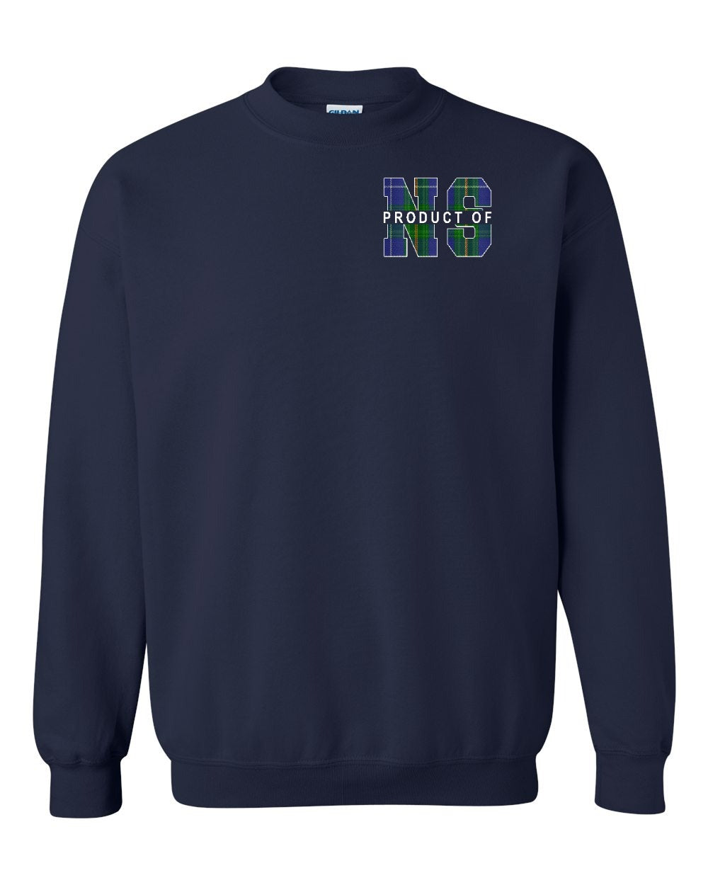 Product of NS Left Chest and Back crew-neck