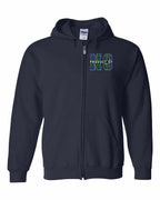 Product of NS Left Chest and Back Zip Hoodie - Unisex