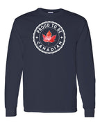 Proud to be Canadian Leaf Long Sleeve - Gildan Canada (sewn Internationally) - Unisex