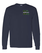 NFLD and Labrador Saltwater Left Chest Long Sleeve Tee - Unisex