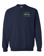 NFLD and Labrador Saltwater Raised Left Chest and Back Crewneck Sweatshirt - Unisex
