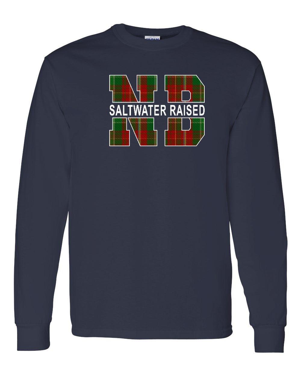 NB Saltwater Raised Full Front Long Sleeve Printed NOT STITCHED
