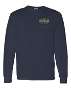 NFLD Saltwater Raised Left Chest and Back Long Sleeve Tee - Unisex