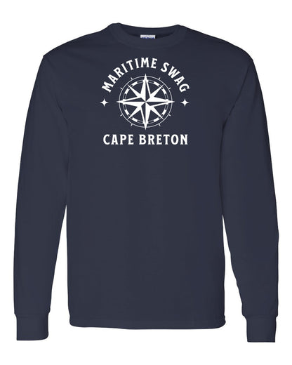Maritime Swag Cape Breton Compass Full Long Sleeve Tee
