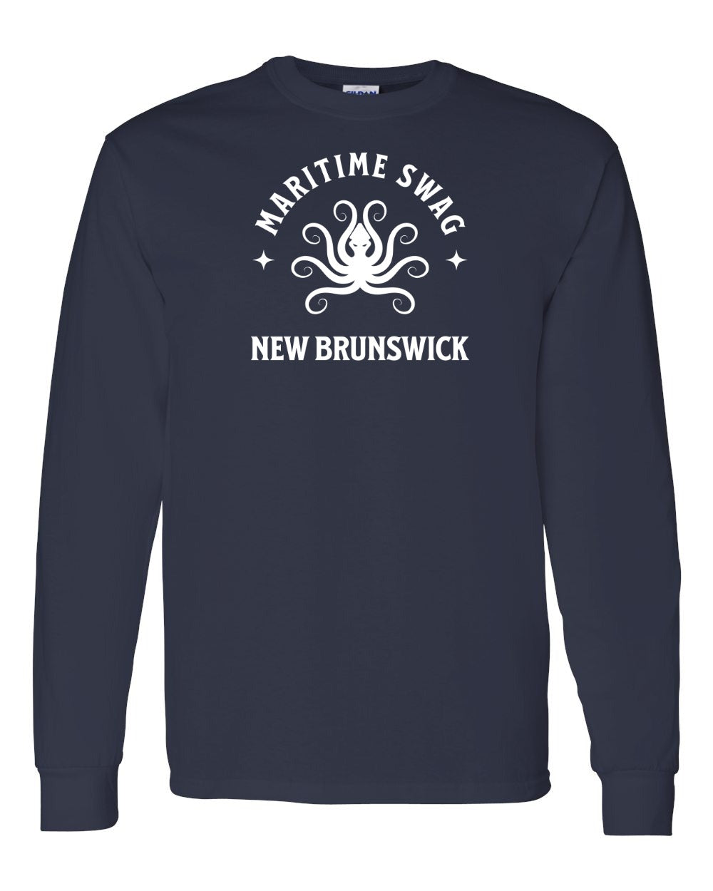 Maritime Swag New Brunswick Octopus Full Long Sleeve Tee