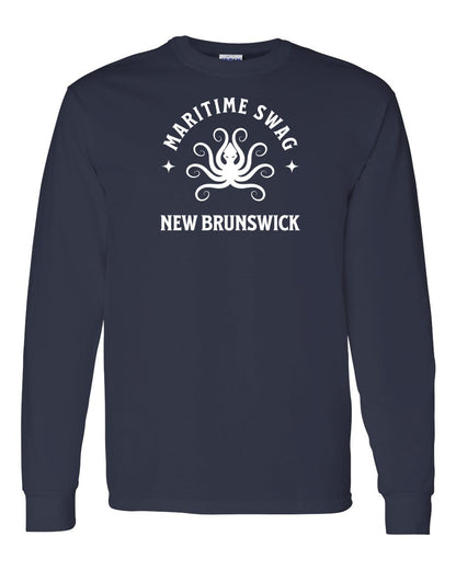 Maritime Swag New Brunswick Octopus Full Long Sleeve Tee
