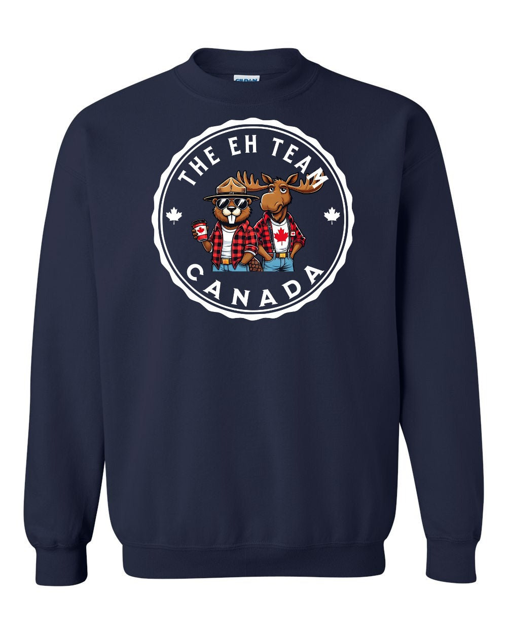 Eh Team Crewneck Sweatshirt - Gildan Canada (sewn Internationally) - Unisex