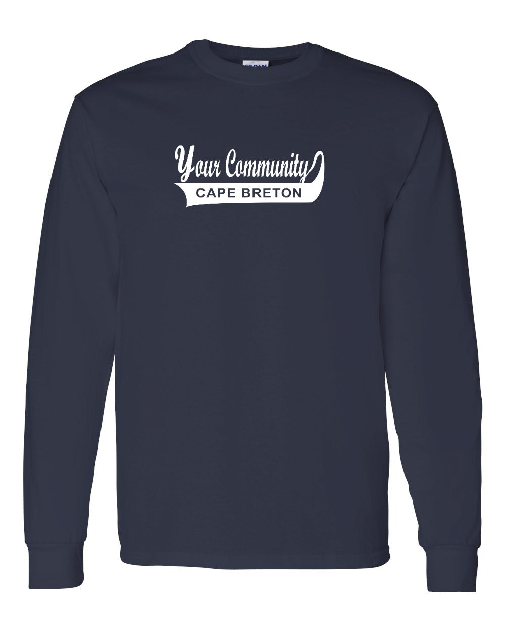 Custom Your Community Swoop (CB) Long Sleeve Tee - Unisex