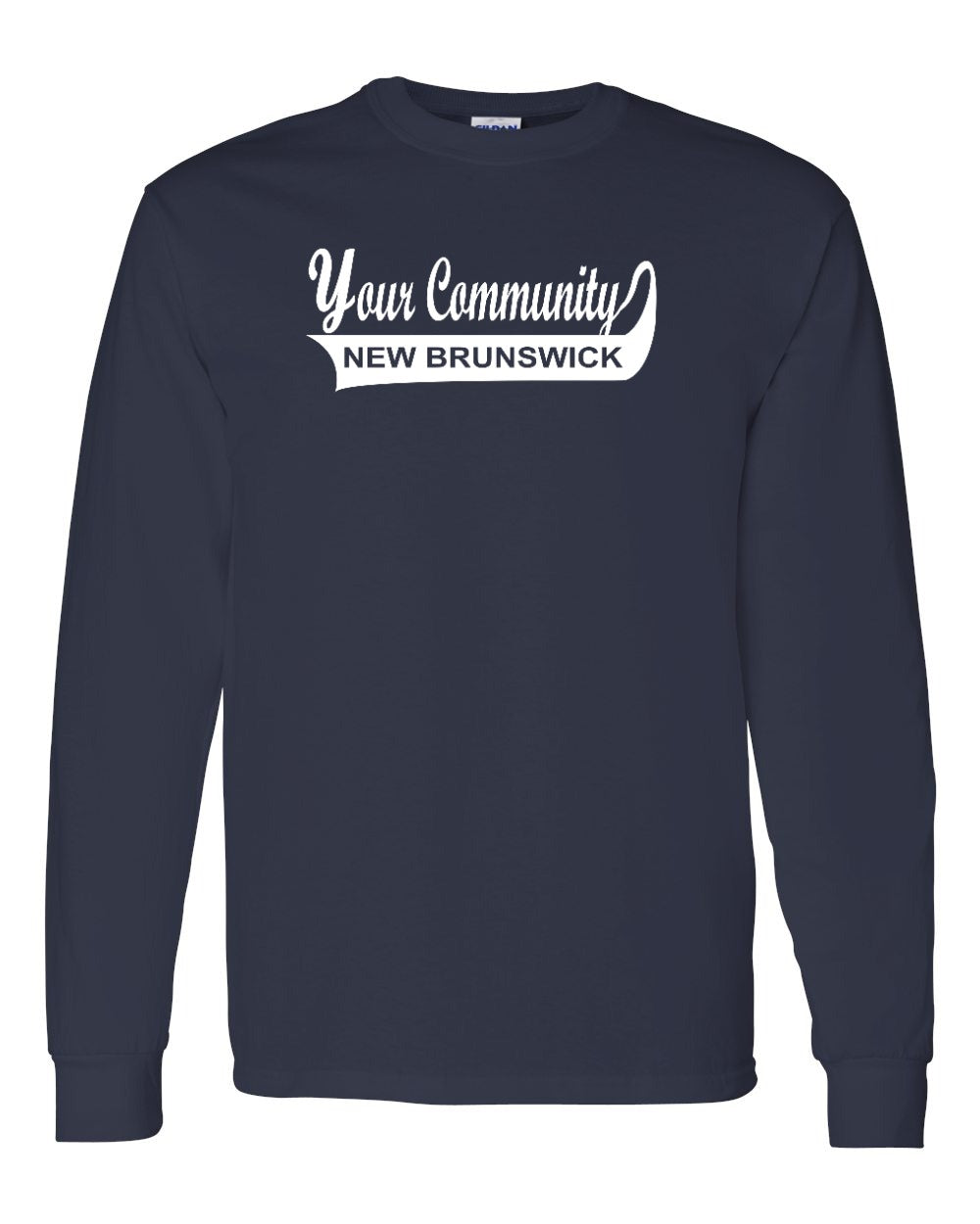 Your Community Swoop NB Long Sleeve Tee - Unisex