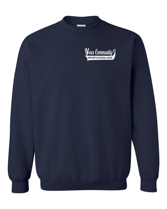 Your Community Swoop (Newfoundland) Left Chest Crewneck Sweatshirt
