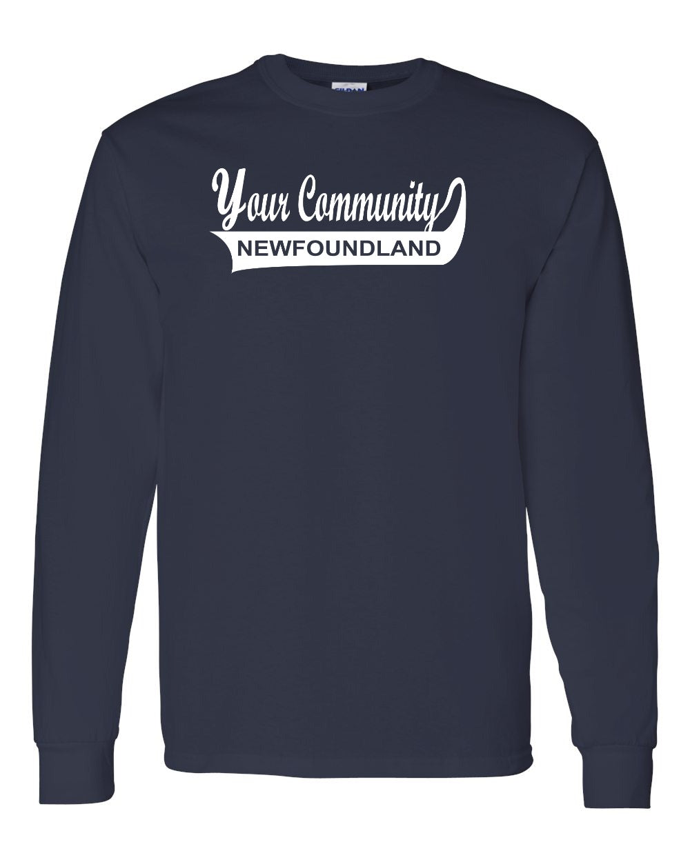 Custom Your Community Swoop (NFLD) Long Sleeve - Unisex