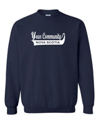 Custom Your Community Swoop (NS) Crewneck Sweatshirt - Unisex