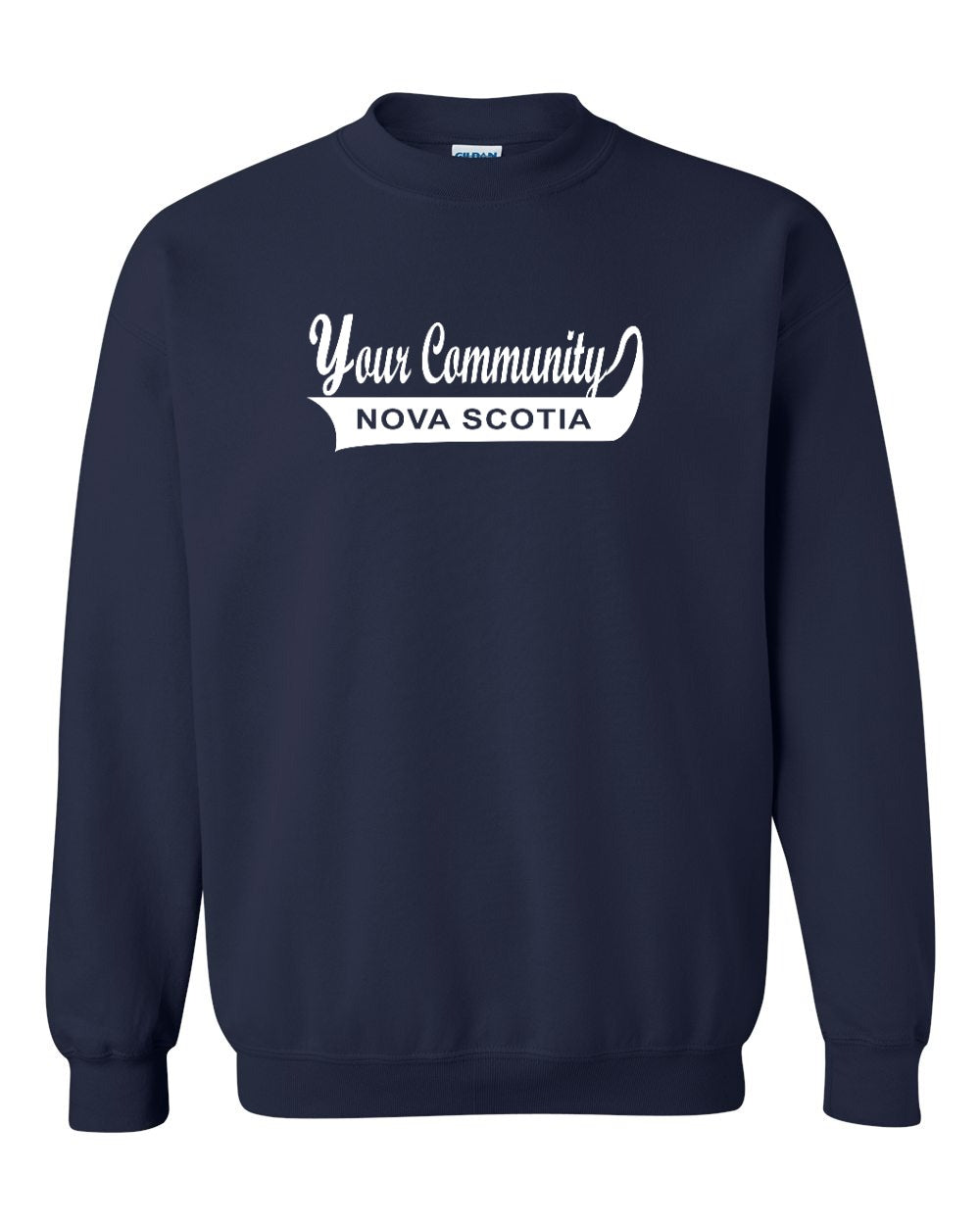 Custom Your Community Swoop (NS) Crewneck Sweatshirt - Unisex