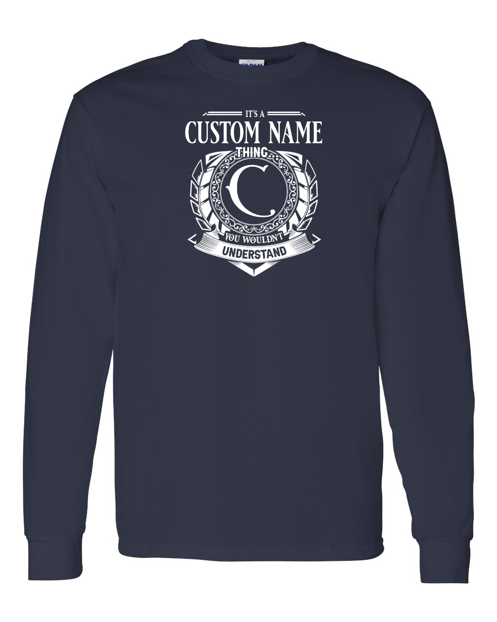 It's  A Custom Community Thing long sleeve Tee - Unisex