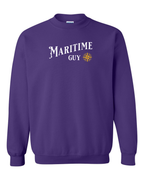 Maritime Guy Yellow Compass Crewneck Sweatshirt - Unisex