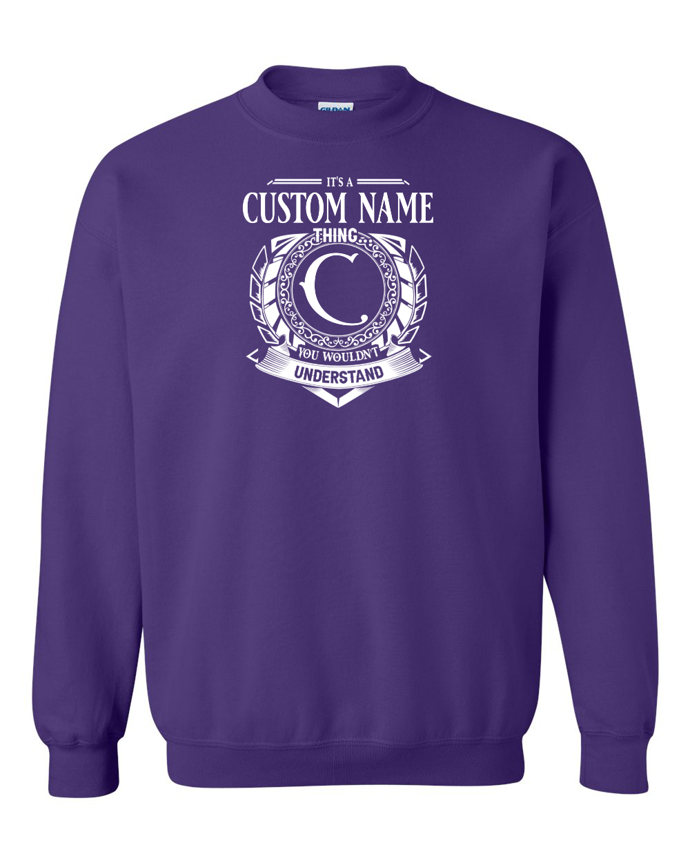 It's  A Custom Community  Thing Crewneck Sweatshirt - Unisex