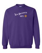NB Guy Yellow Compass Crewneck Sweatshirt - Unisex