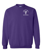 Maritime Swag CB Mandala white Lobster Left Chest Crewneck Sweatshirt - Unisex