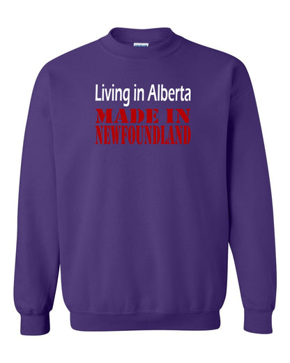 Living Alberta Made in Newfoundland Full Crewneck Sweatshirt