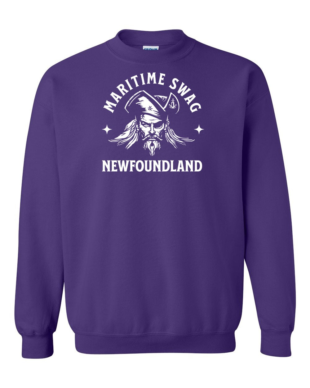 Maritime Swag Newfoundland Pirate Full Crewneck Sweatshirt