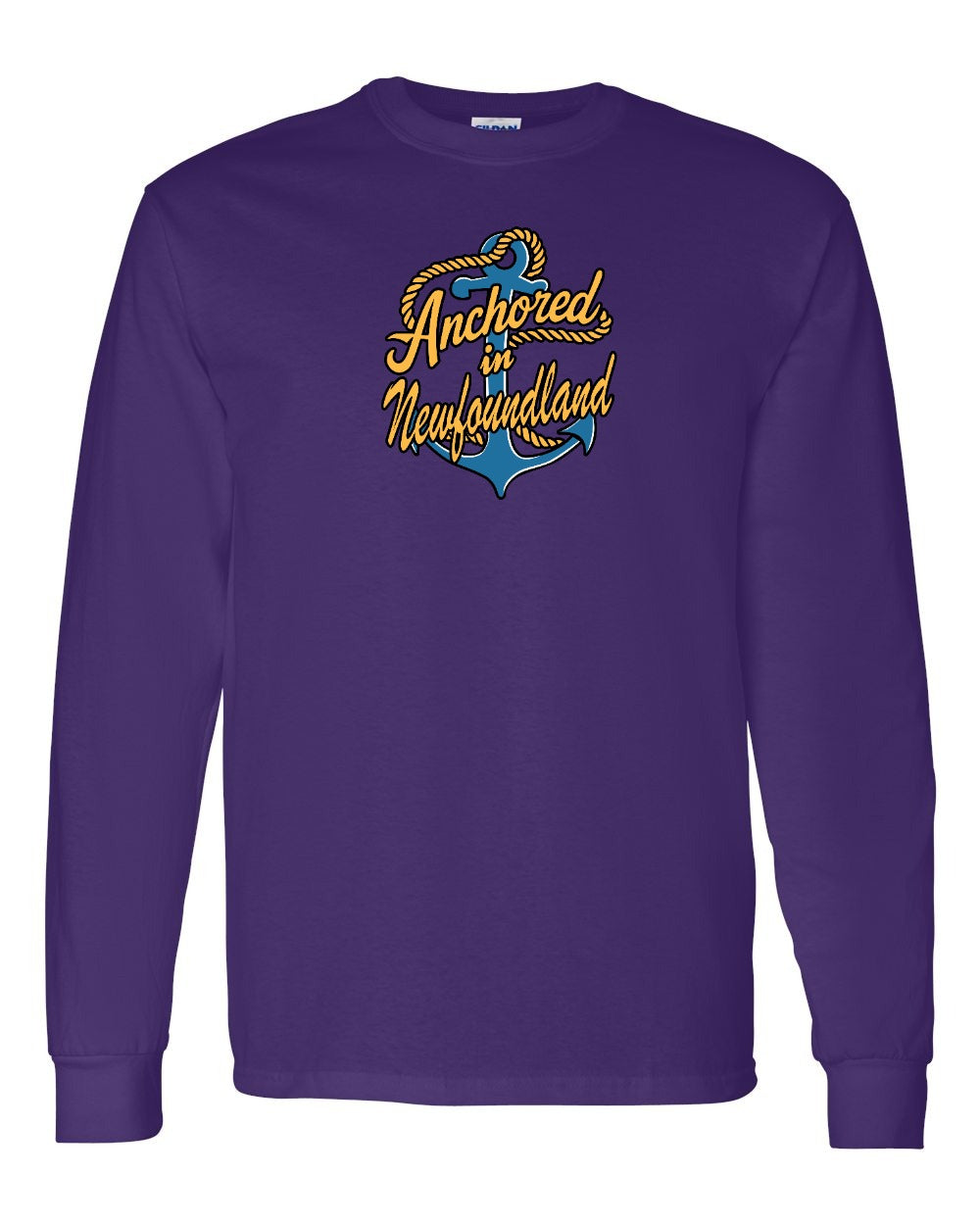Anchored in NFLD (New Design) Long Sleeve - Unisex
