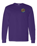 Anchored In NS (Old Design) Left Chest and Back Long Sleeve Tee - Unisex