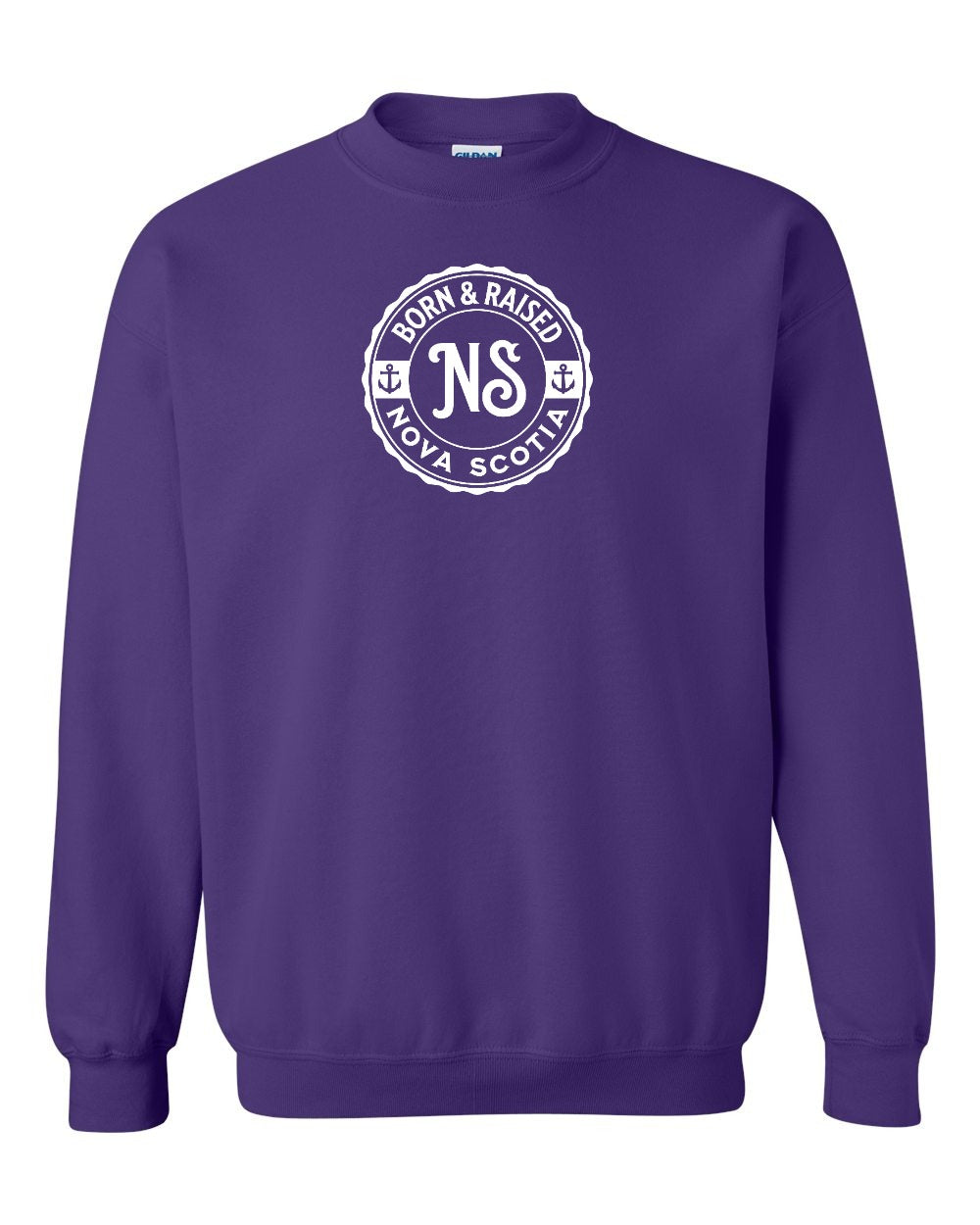 Born & Raised Nova Scotia Full crew-neck