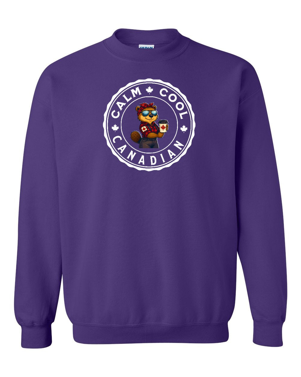 Calm Cool Rosie Sunglasses Crewneck Sweatshirt - Gildan Canada (sewn Internationally) - Unisex