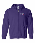 Canadian Guy Leaf Left Chest Zip Hoodie - Gildan Canada (sewn Internationally) - Unisex