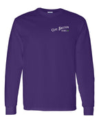CB Girl Tartan Left Chest Long Sleeve Tee - Unisex